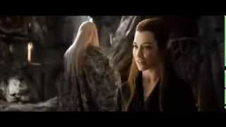 Thranduil and Tauriel scene from DoS [upl. by Esirehc]