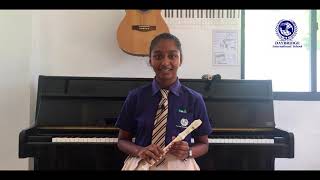 How to Play the C Major Scale on the Recorder Daybridge International School [upl. by Kopple]