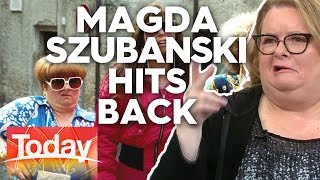 Magda Szubanski hits back hits back at claim women arent funny  Today Show Australia [upl. by Ynnej905]