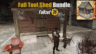 Fall Tool Shed Bundle  Fallout 76 Showcase [upl. by Ethel]