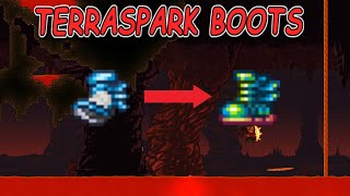 Terraspark Boots New BEST boots  Terraria 14 Tutorial [upl. by Rebane]