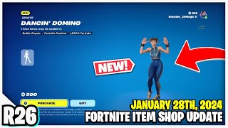 Fortnite Item Shop NEW TWO EMOTES January 28th 2024Fortnite Battle Royale [upl. by Eicyal]