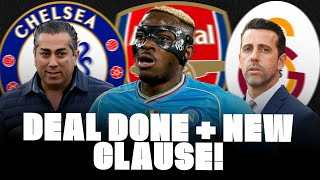 🚨 OSIMHEN SHOCK WHY THIS NEW RELEASE CLAUSE CHELSEA ARSENAL… [upl. by Damal]