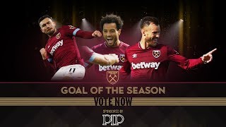 WEST HAM UNITED GOAL OF THE SEASON 201819 [upl. by Slen]