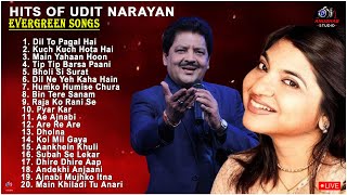 Udit Narayan 90s Hit Love Hindi Songs Alka Yagnik amp Kumar Sanu 90s Songs 90severgreen bollywood [upl. by Croix]