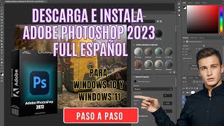 👉 COMO INSTALAR ADOBE PHOTOSHOP 2023 ACTIVADO PASO A PASO 😎👌🔥 [upl. by Iretak]