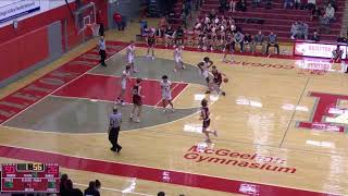 Hazleton High School vs Pottsville High School Mens Varsity Basketball [upl. by Tandi]