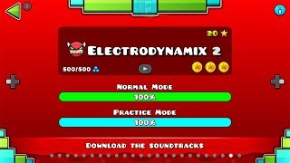 Geometry Dash  Electrodynamix 2 100 GAMEPLAY Online Izhar MEDIUM DEMON [upl. by Bullock]