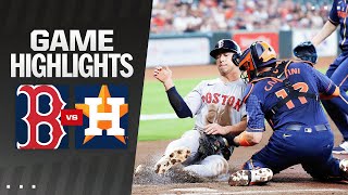 Red Sox vs Astros Game Highlights 81924  MLB Highlights [upl. by Ertha423]