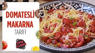 Fesleğenli Domatesli Makarna Tarifi  Barefoot Contessanın Özel Tarifi🍝 [upl. by Annayram549]