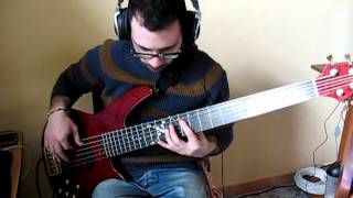 Elio e le storie tese  La canzone mononota Bass cover  Roberto De Rosa [upl. by Drawd]