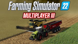 Farming Simulator 22 Multiplayer S03  soutěž o FS Merch od Playman a pokec o Farming Simulator 25 [upl. by Enidlareg]