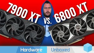 Radeon RX 7900 XT vs Radeon RX 6800 XT 50 Game Benchmark  1440p amp 4K [upl. by Ruosnam]