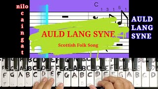 Auld Lang Syne Scottish Folk Song organ and piano cover song [upl. by Anuaf]