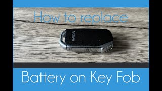 Kia Key Fob Battery Replacement EV6 Sportage Sorento Seltos Optima Niro Ceed Stinger [upl. by Aicelf151]