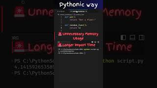 🚨 quotAvoid This Python Import Mistake  from module import  Explainedquot coding viral programming [upl. by Egin]