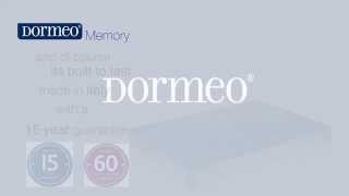 The Dormeo MEMORY  Memory Foam Mattress our bestseller [upl. by Naujtna]