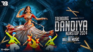 Dandiya 2024 Hindi amp Marathi amp Retro  RB MUSICS  Nonstop Garba Trending Dj Song 2024 [upl. by Eenaej]