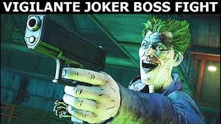 Vigilante Joker Final Boss Fight  BATMAN Season 2 The Enemy Within Episode 5 Same Stitch [upl. by Rifkin]