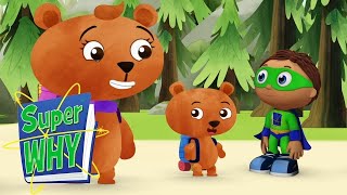 Three Bears go Camping amp MORE  Super WHY  New Compilation  Cartoons For Kids [upl. by Gayn]