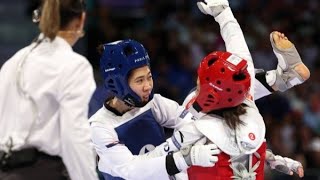 WONGPATTANAKI Panipak THA vs GUO Qing CHN  Gold Medal Match Women 49kg  2024 PARIS OLYMPICS [upl. by Wittenburg]