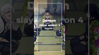 Demon slayer season 4 episode 1 short story demonslayer [upl. by Nellaf]