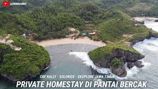 Homestay view terbaik di pantai bercakpantai kasap Raja Ampatnya Pacitan jawa timur [upl. by Oicaro]