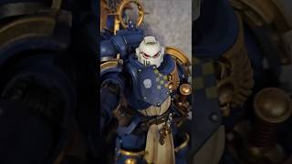 Warhammer 40k Bladeguard ultramarines Joytoy 118 unboxing spacemarines [upl. by Ahsik]