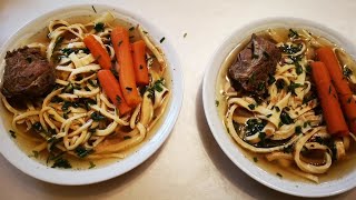 HOW TO MAKE FRITTATENSUPPE SOUP WITH PANCAKE STRIPS [upl. by Annael712]