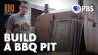 Building a Barbecue Pit  BBQ with Franklin  Full Episode [upl. by Asenav]