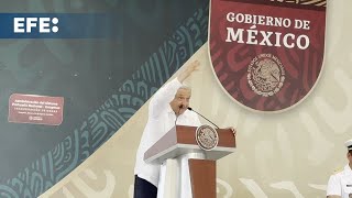 México es país libre y no queremos muro dice López Obrador a promesas de Trump en EEUU [upl. by Lahcear]