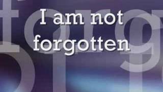 Israel  I Am Not Forgotten lyrics [upl. by Pasahow407]