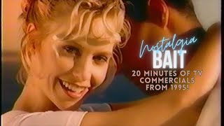 20 Minutes of TV Commercials from 1995 [upl. by Leribag]