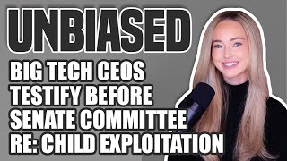 UNBIASED Segment Big Tech CEOs Testify Before Senate Judiciary Committee Re Child Exploitation [upl. by Goodkin]