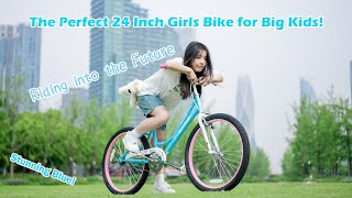 Riding into the Future The Perfect 24 Inch Girls Bike for Big Kids [upl. by Kilar936]