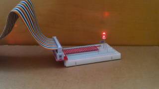 Python to generate PWM on GPIO of Raspberry Pi to control brightness of a LED [upl. by Solitta242]