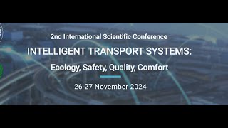 ITS Conference INTELLIGENT TRANSPORT SYSTEMS  Scopus Indexing [upl. by Sybila]