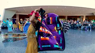 Eastern Womens Traditional Blanket Dance [upl. by Ardis]