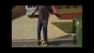 Loaded Boards Safety Tip  How to Footbrake your Longboard [upl. by Emmeline]