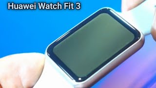 Huawei Watch Fit 3  HandsOn Review [upl. by Aynek542]