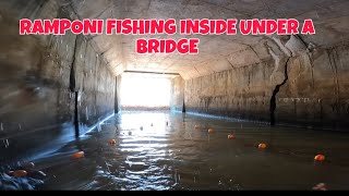 RAMPONI FISHING UNDER A BRIDGE  ENGLISH VBLOG [upl. by Tandie]