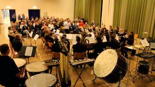 The Plantagenets Edward Gregson  Nordvestjysk Brass Band cond Huw Thomas [upl. by Redmund]