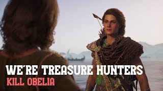 Assassins Creed Odyssey Were Treasure Hunters Walkthrough Side Quest [upl. by Enirolf833]