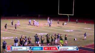 Shorecrest Prep 9 Orrin Fredericks 23yd TD rush [upl. by Veradis]