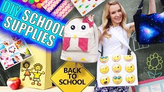 DIY School Supplies amp Room Organization Ideas 15 Epic DIY Projects for Back to School [upl. by Bernelle]