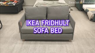 Ikea FRIDHULT sofa bed quick review [upl. by Azzil977]