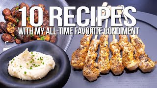 10 EPIC RECIPES TO MAKE WITH MY ALL TIME FAVORITE CONDIMENT KEWPIE  SAM THE COOKING GUY [upl. by Berkley]