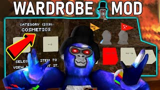 NEW Gorilla Tag VR WARDROBE REVAMP MOD [upl. by De Witt]