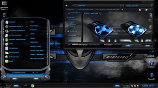 Alienware blue for Windows 7 [upl. by Artep]