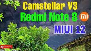 Install Gcam CamStellar V3 Redmi Note 8 Miui 12 Android 10 Hasil auto Mantab [upl. by Annayr]